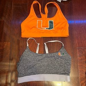 University of Miami Sports Bras
